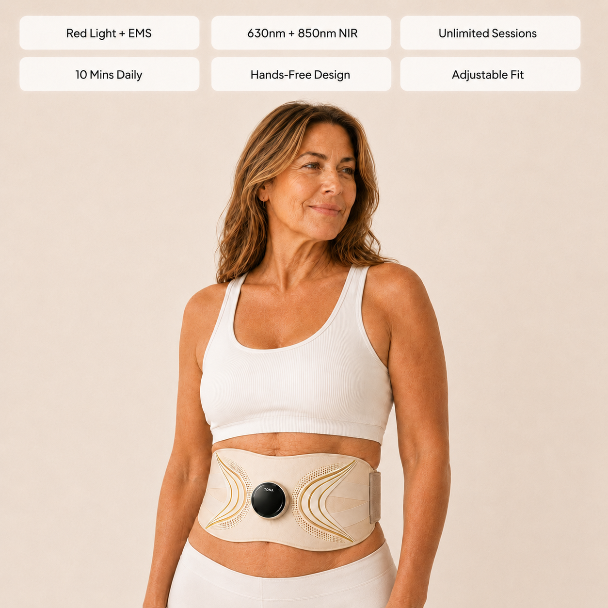 TONA Lux Red Light Therapy Belt