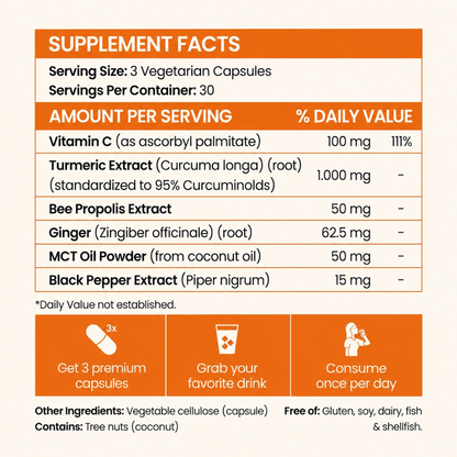 Turmeric Curcumin Capsules